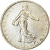 Moeda, França, Semeuse, Franc, 1901, Paris, AU(55-58), Prata, KM:844.1