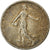 Moneta, Francia, Semeuse, Franc, 1906, Paris, MB+, Argento, KM:844.1