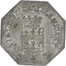 France, 25 Centimes, 1917, EF(40-45), Zinc, Elie #10.3, 2.78