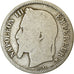 Moneta, Francia, Napoleon III, Napoléon III, Franc, 1869, Strasbourg, B+