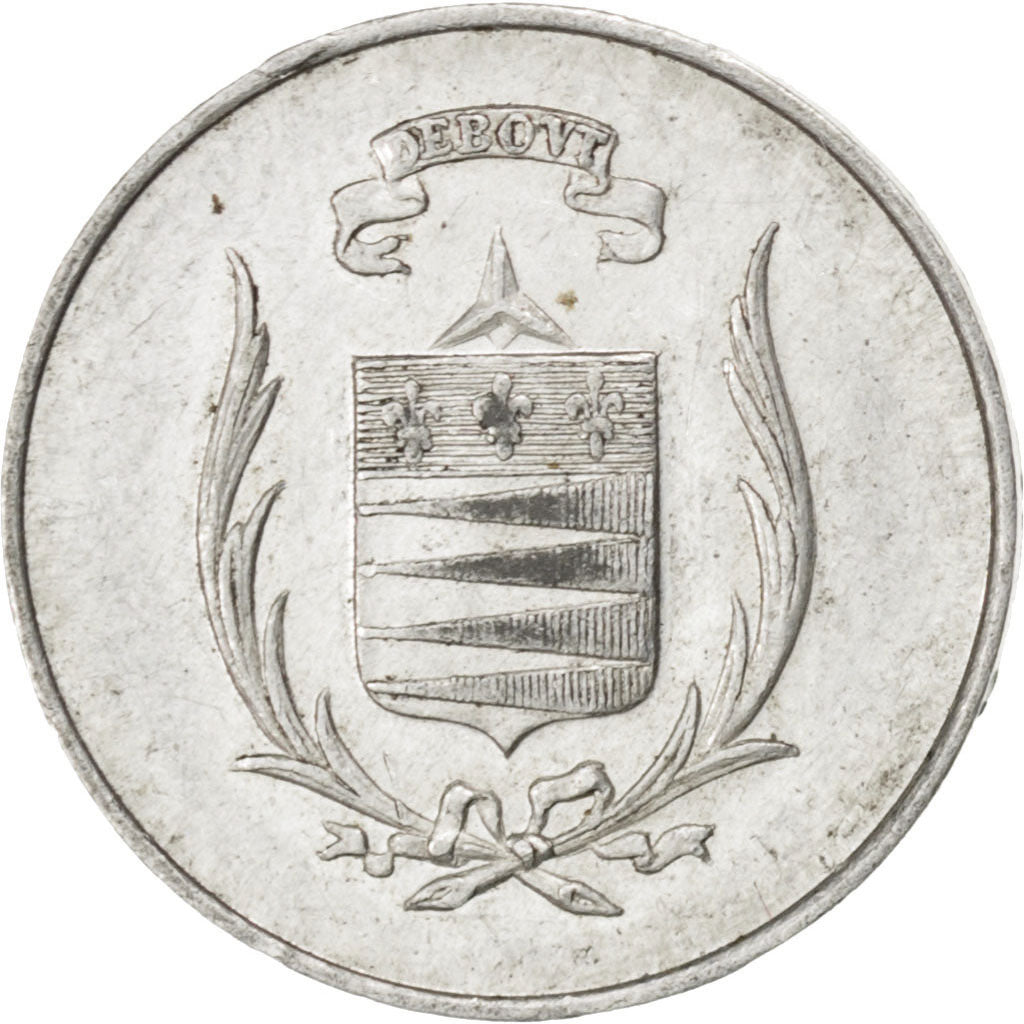 France, 5 Centimes, EF(40-45), Aluminium, Elie #10.1, 0.58