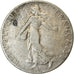 Moneda, Francia, Semeuse, 50 Centimes, 1900, Paris, BC+, Plata, KM:854