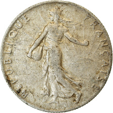 Moneta, Francia, Semeuse, 50 Centimes, 1902, Paris, BB+, Argento, KM:854