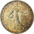 Monnaie, France, Semeuse, 50 Centimes, 1908, Paris, TTB+, Argent, Gadoury:420