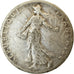 Coin, France, Semeuse, 50 Centimes, 1911, Paris, VF(20-25), Silver, KM:854