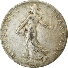 Moneta, Francia, Semeuse, 50 Centimes, 1911, Paris, MB, Argento, KM:854