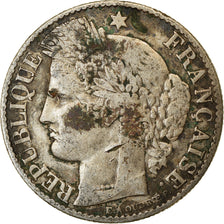Coin, France, Cérès, 50 Centimes, 1888, Paris, VF(20-25), Silver, KM:834.1