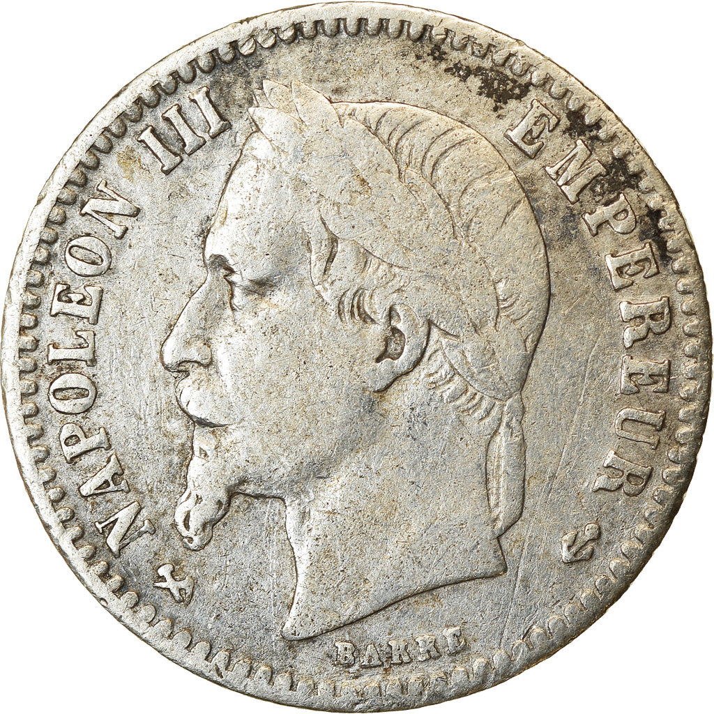 Coin, France, Napoleon III, Napoléon III, 50 Centimes, 1867, Bordeaux