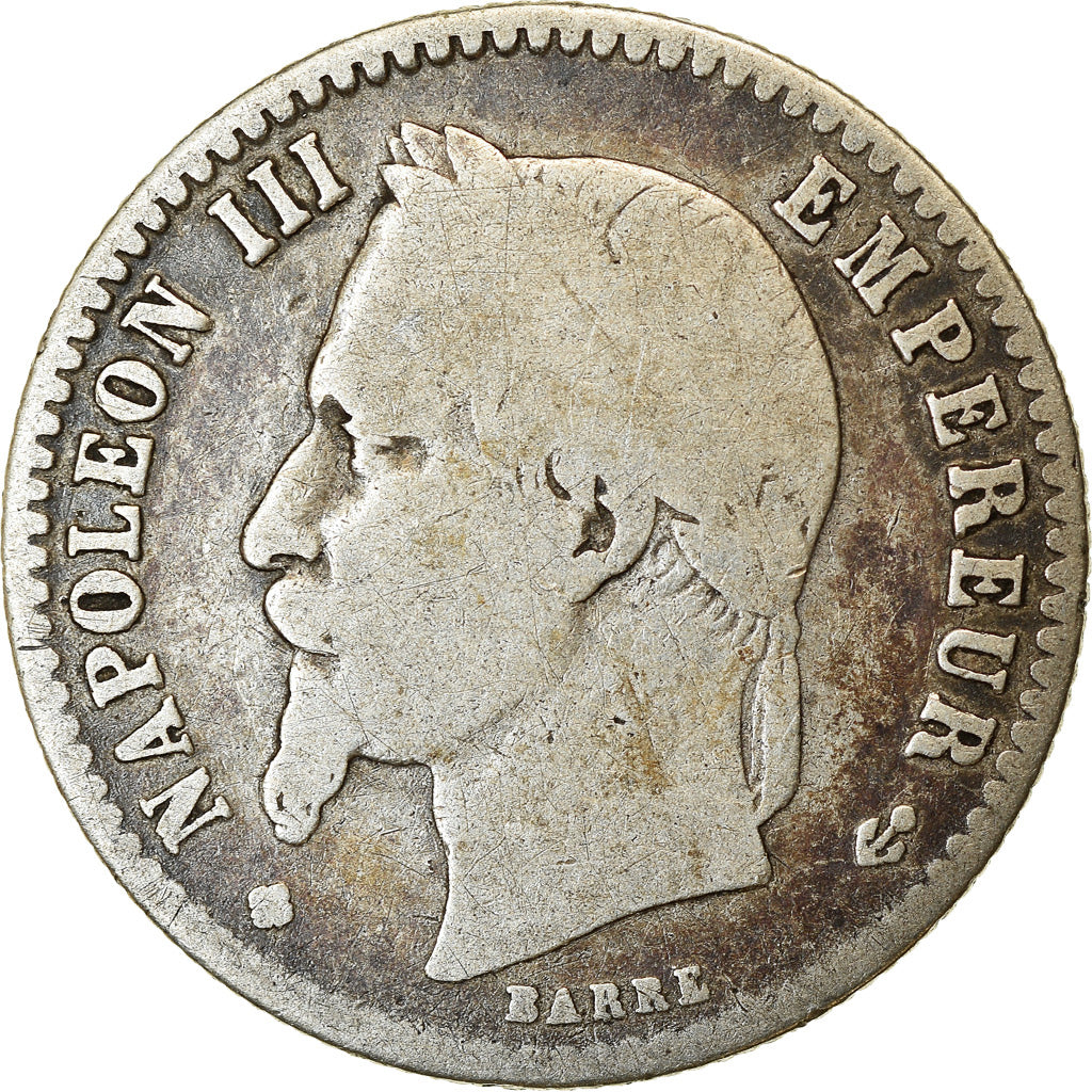 Münze, Frankreich, Napoleon III, Napoléon III, 50 Centimes, 1867, Strasbourg