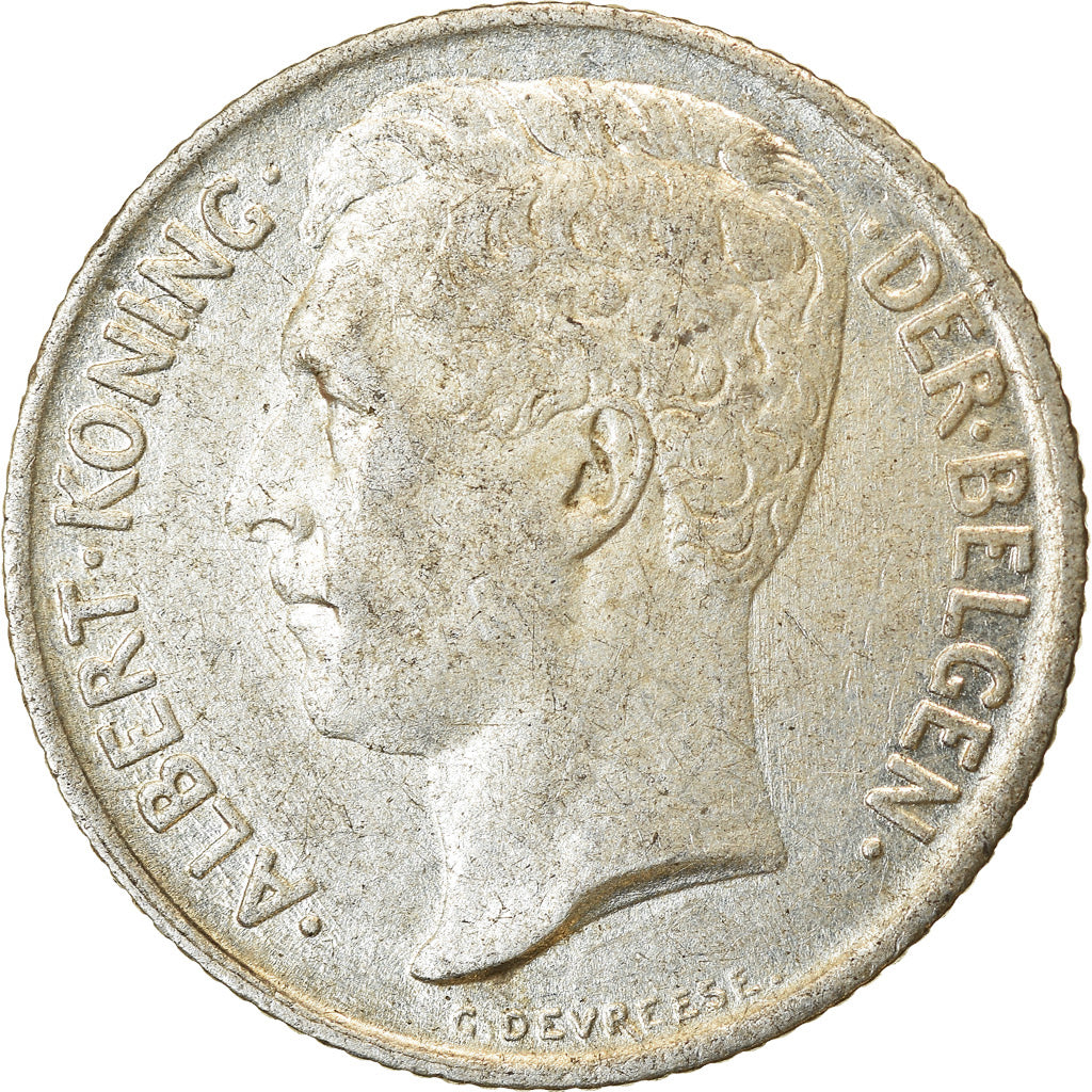 Coin, Belgium, 50 Centimes, 1912, AU(50-53), Silver, KM:71