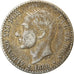 Munten, Spanje, Alfonso XII, 50 Centimos, 1880, Madrid, ZF, Zilver, KM:685