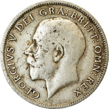 Coin, Great Britain, George V, 6 Pence, 1918, VF(30-35), Silver, KM:815