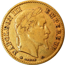 Coin, France, Napoleon III, Napoléon III, 10 Francs, 1863, Paris, EF(40-45)