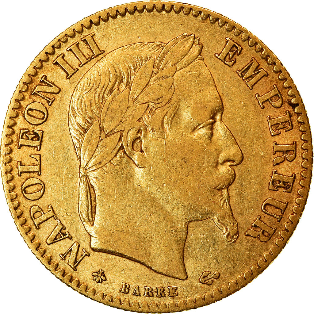 Monnaie, France, Napoleon III, Napoléon III, 10 Francs, 1864, Paris, TTB, Or