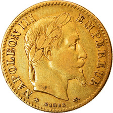 Coin, France, Napoleon III, Napoléon III, 10 Francs, 1864, Strasbourg