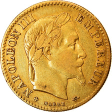 Munten, Frankrijk, Napoleon III, Napoléon III, 10 Francs, 1864, Strasbourg, ZF