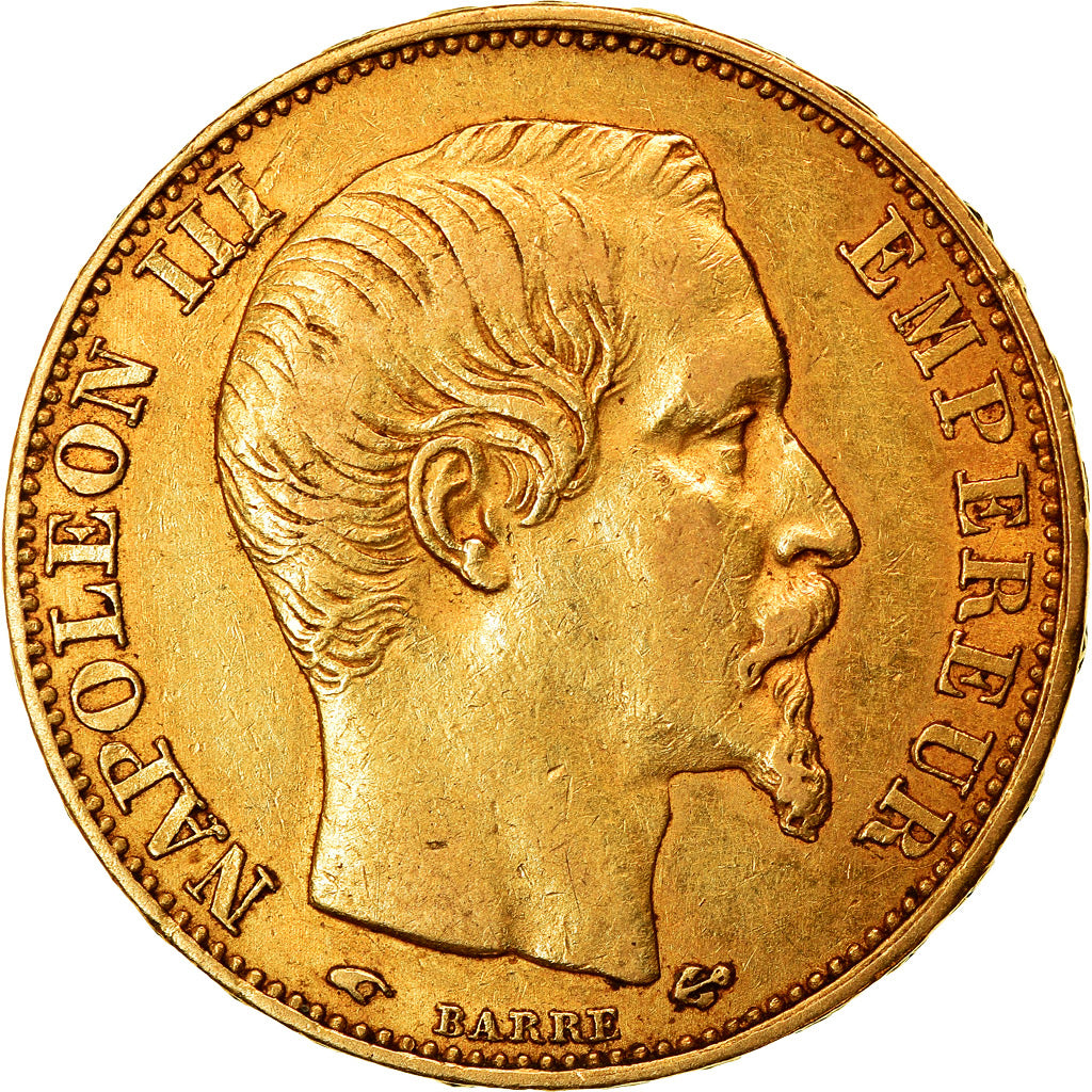 Monnaie, France, Napoleon III, Napoléon III, 20 Francs, 1858, Paris, TTB, Or