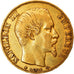 Moneda, Francia, Napoleon III, Napoléon III, 20 Francs, 1855, Strasbourg, MBC