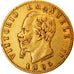 Moneta, Italia, Vittorio Emanuele II, 20 Lire, 1865, Torino, BB, Oro, KM:10.1