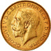 Moneda, Sudáfrica, George V, Sovereign, 1928, Pretoria, MBC+, Oro, KM:21