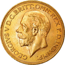 Munten, Zuid Afrika, George V, Sovereign, 1931, Pretoria, PR+, Goud, KM:A22