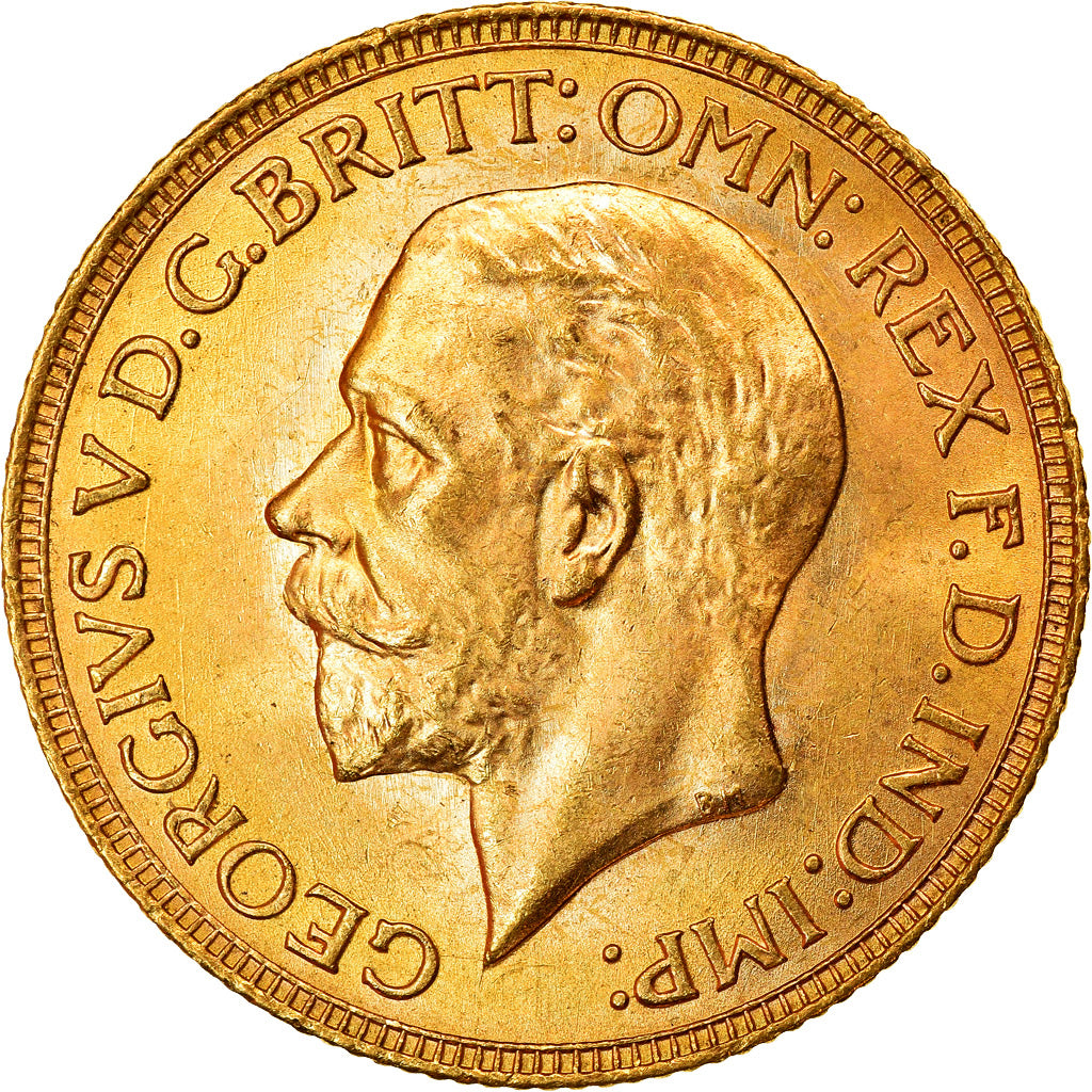Moneta, Sudafrica, George V, Sovereign, 1931, Pretoria, SPL, Oro, KM:A22