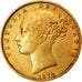Coin, Australia, Elizabeth II, Sovereign, 1872, Melbourne, EF(40-45), Gold, KM:6