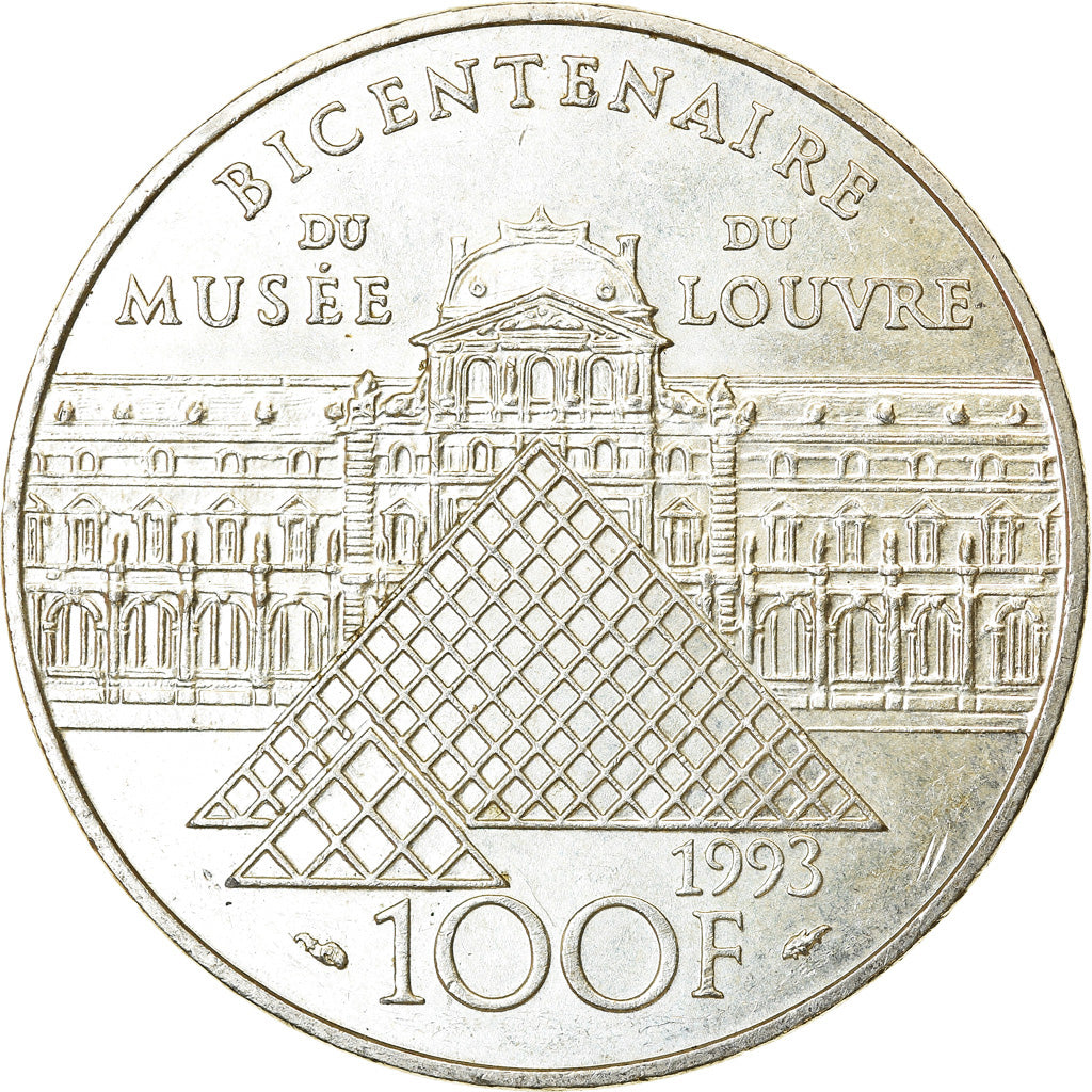Moeda, França, Liberté guidant le peuple, 100 Francs, 1993, Paris, AU(55-58)