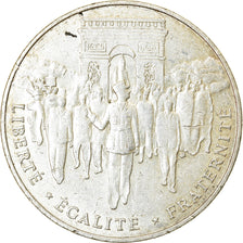 Coin, France, Libération de Paris, 100 Francs, 1994, EF(40-45), Silver