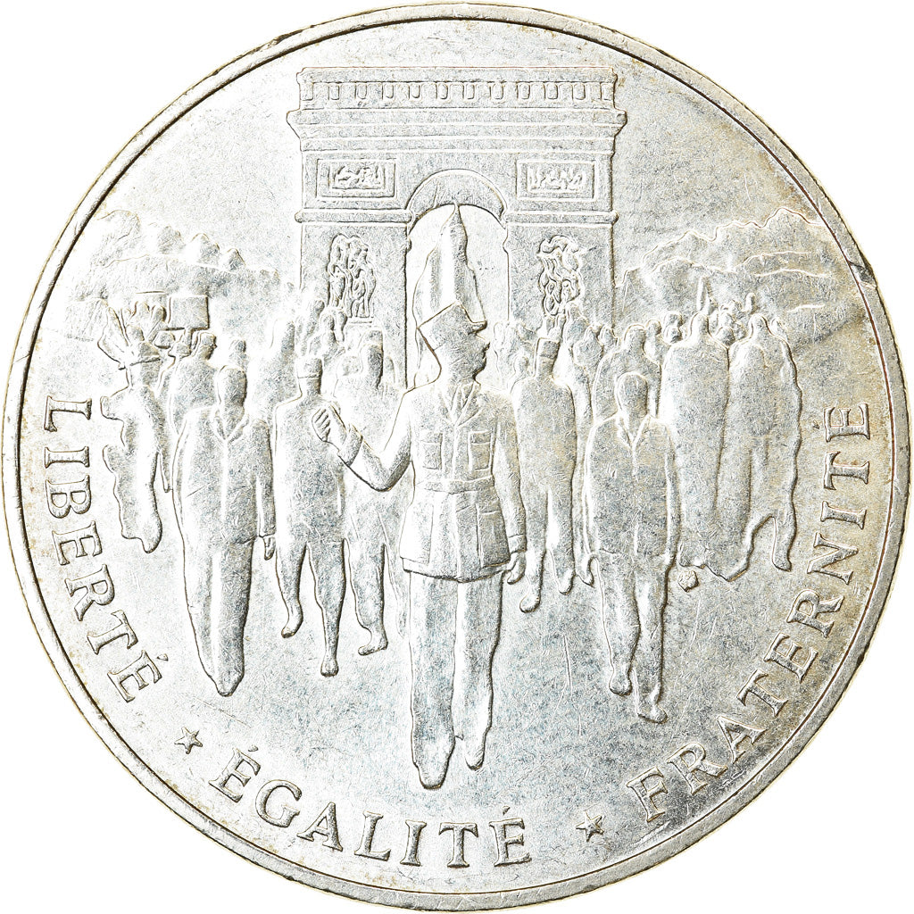 Münze, Frankreich, Libération de Paris, 100 Francs, 1994, VZ, Silber