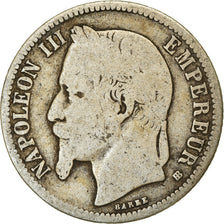 Munten, Frankrijk, Napoleon III, Napoléon III, Franc, 1866, Strasbourg, ZG+