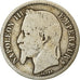 Munten, Frankrijk, Napoleon III, Napoléon III, Franc, 1866, Strasbourg, ZG+