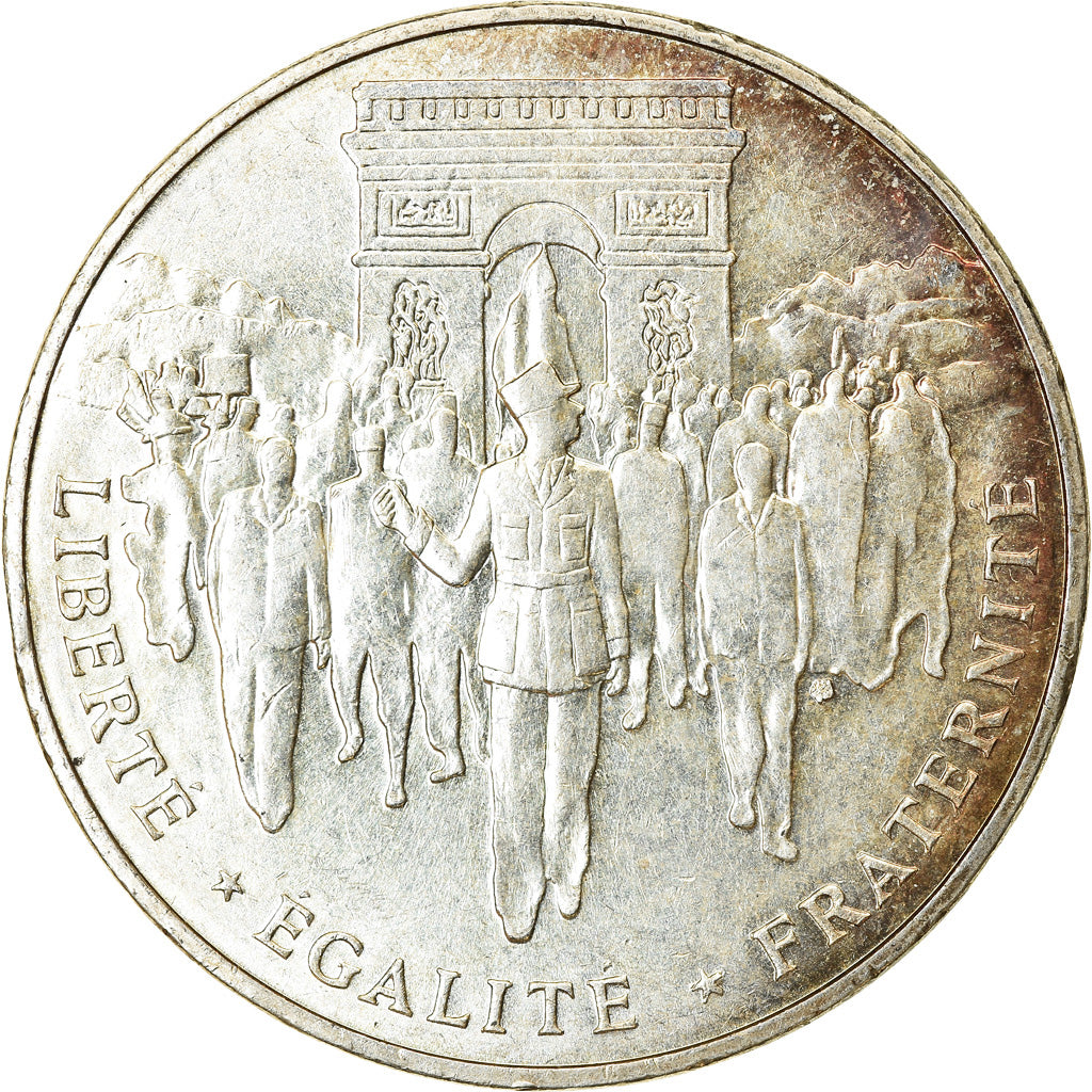 Coin, France, Libération de Paris, 100 Francs, 1994, AU(55-58), Silver