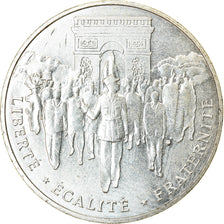 Coin, France, Libération de Paris, 100 Francs, 1994, AU(55-58), Silver