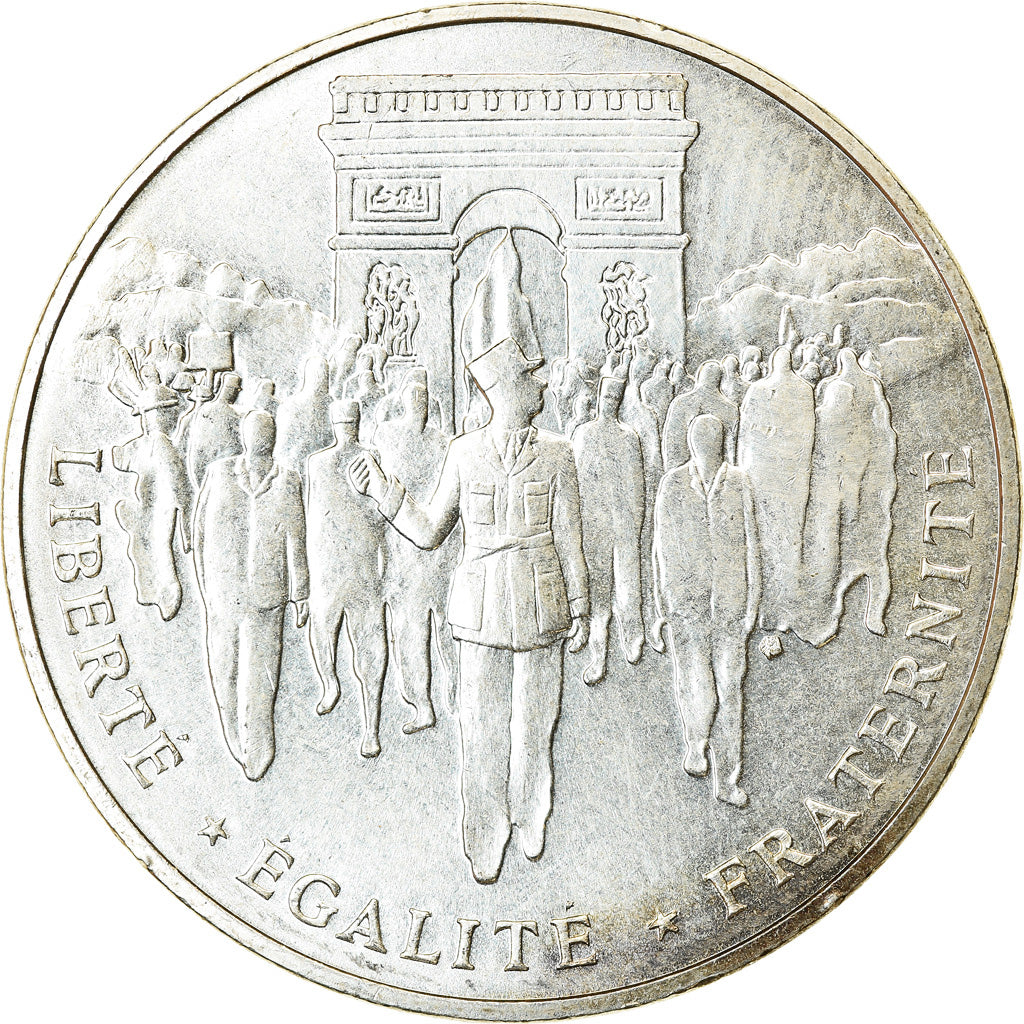 Coin, France, Libération de Paris, 100 Francs, 1994, MS(60-62), Silver