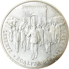 Coin, France, Libération de Paris, 100 Francs, 1994, MS(60-62), Silver