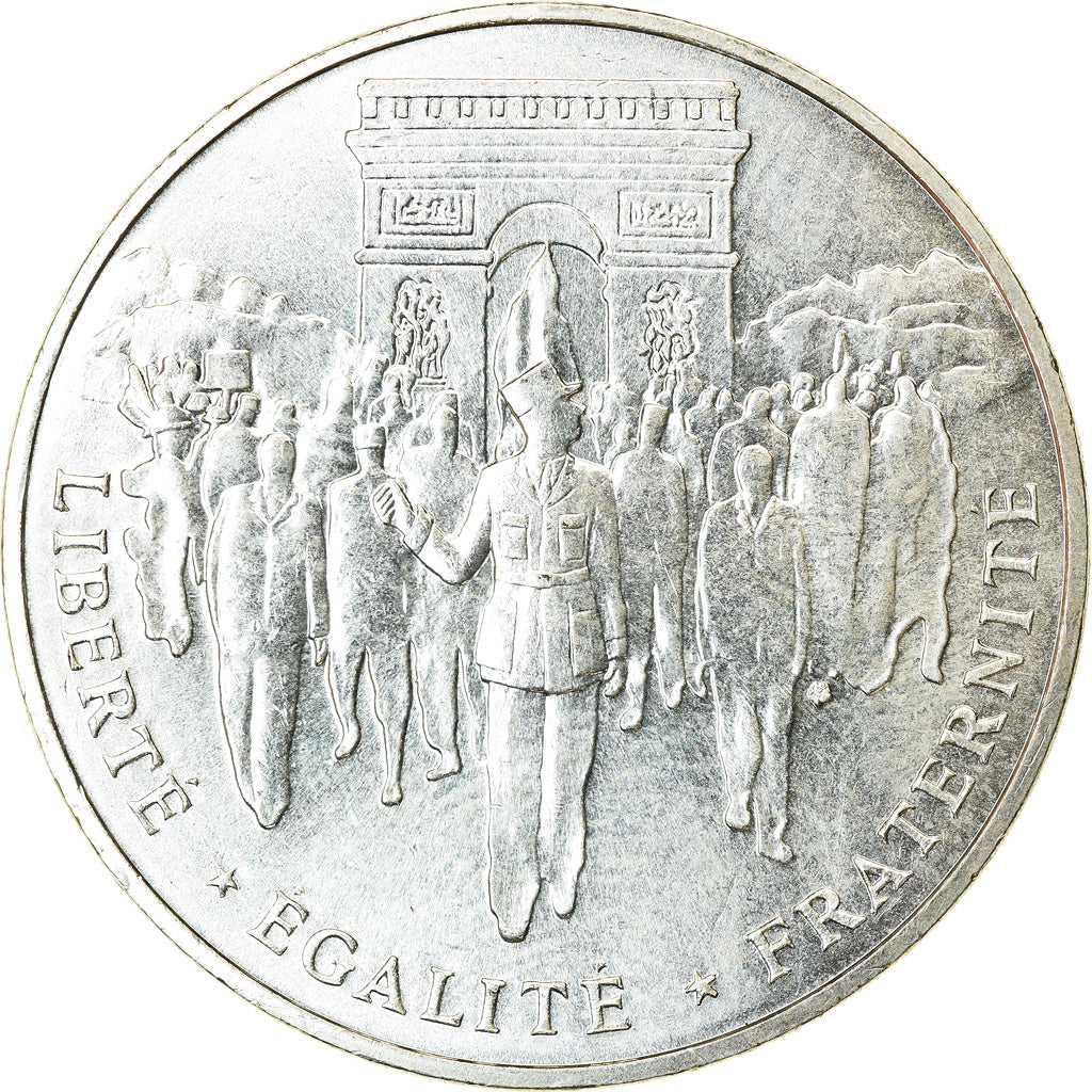 Coin, France, Libération de Paris, 100 Francs, 1994, MS(60-62), Silver