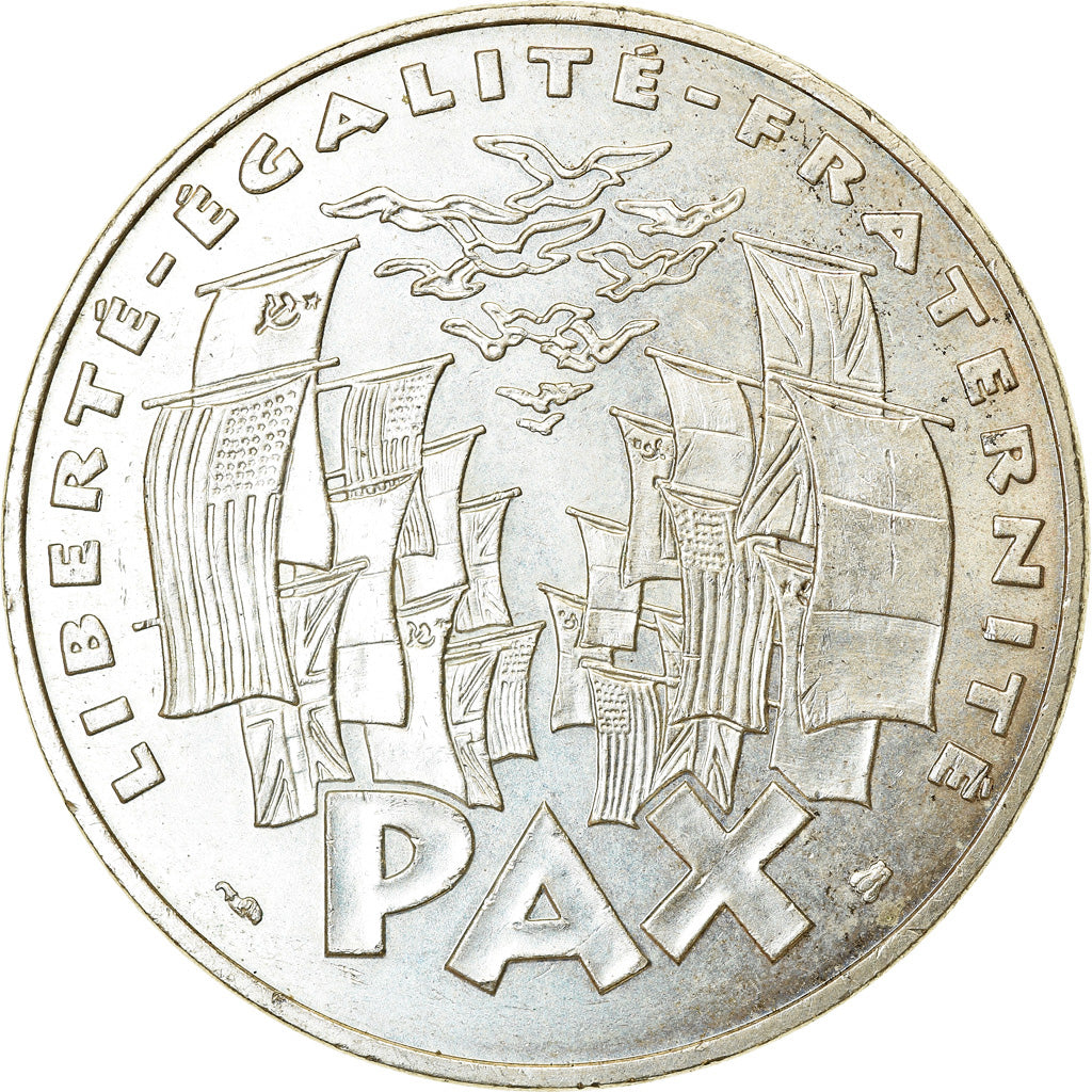 Moneta, Francia, 8 mai 1945, 100 Francs, 1995, Paris, SPL-, Argento, KM:1116.1