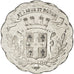 Monnaie, France, 5 Centimes, TTB, Zinc, Elie:10.1var