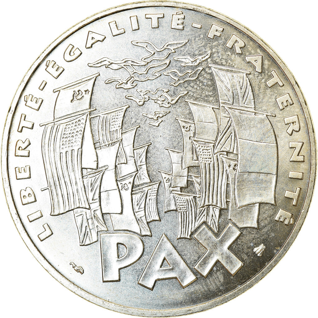 Coin, France, 8 mai 1945, 100 Francs, 1995, Paris, MS(60-62), Silver, KM:1116.1