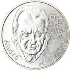 Coin, France, André Malraux, 100 Francs, 1997, MS(60-62), Silver, KM:1188