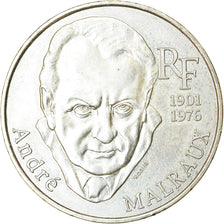 Münze, Frankreich, André Malraux, 100 Francs, 1997, VZ+, Silber, KM:1188