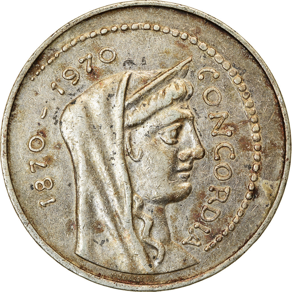 Coin, Italy, 1000 Lire, 1970, Rome, EF(40-45), Silver, KM:101