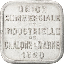 France, 25 Centimes, 1920, AU(50-53), Aluminium, Elie #15.3, 1.32