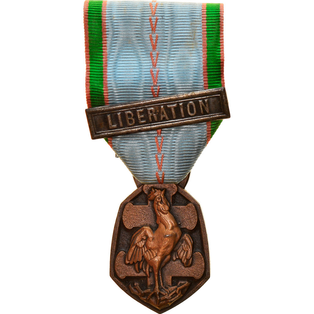 France, Libération de la France, Medal, 1939-1945, Excellent Quality, Simon