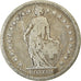 Coin, Switzerland, 2 Francs, 1878, Bern, VF(20-25), Silver, KM:21