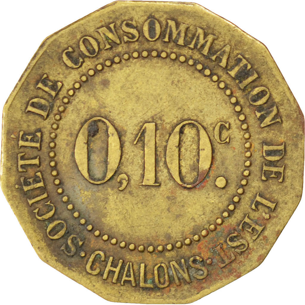 Coin, France, 10 Centimes, EF(40-45), Brass, Elie:25.2