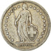 Coin, Switzerland, 2 Francs, 1878, Bern, VF(30-35), Silver, KM:21
