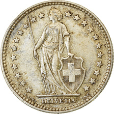 Coin, Switzerland, 2 Francs, 1939, Bern, EF(40-45), Silver, KM:21