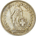 Coin, Switzerland, 2 Francs, 1939, Bern, EF(40-45), Silver, KM:21